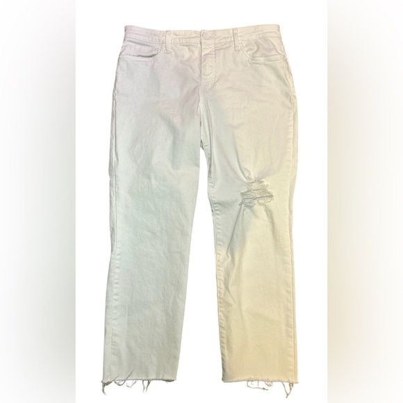 Women’s KUT From the Kloth Capris White Jeans, Size 14, EUC - Picture 7 of 8